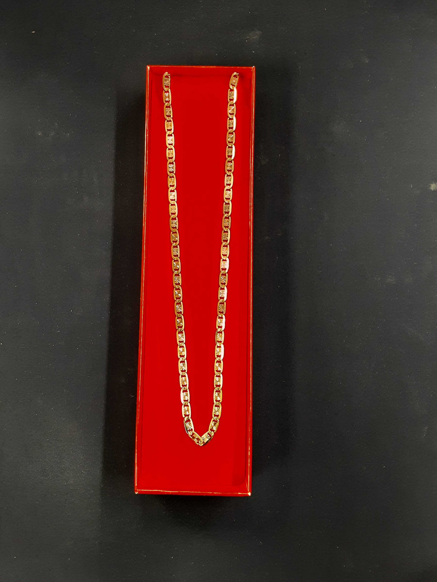 Gucci Chain - Tricolor Gold 14k (.585) 17.4 grams 24 inch
