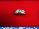 Ring - Wedding Band - White Gold 14k (.585) 6.3 grams Size 9.5