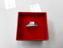 Ring - Engagement Set - White Gold 14k (.585) 6.7 grams Size 7