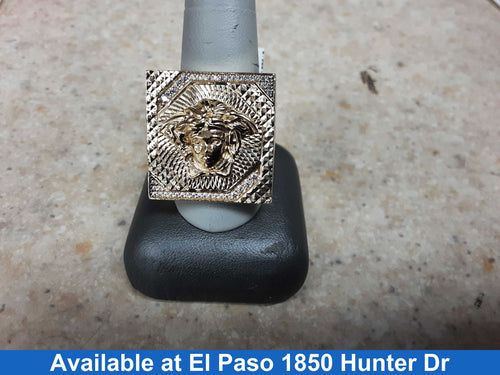 Men's Ring - Yellow Gold 14k (.585) 20.4 grams Size 11.5