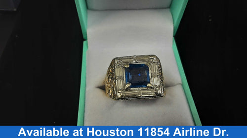 Men's Ring - Yellow Gold 10k (.417) 13.9 grams Size 12