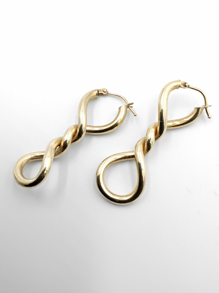 Earrings - Yellow Gold 14k (.585) 2.1 grams