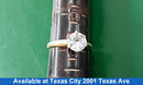 Women's Ring - Solitaire - Yellow Gold 10k (.417) 2.3 grams Size 5.5