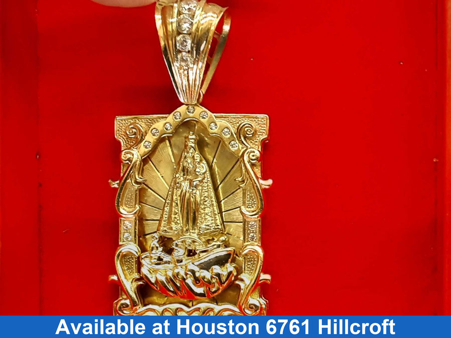 Religious Pendant - Yellow Gold 14k (.585) 26.6 grams