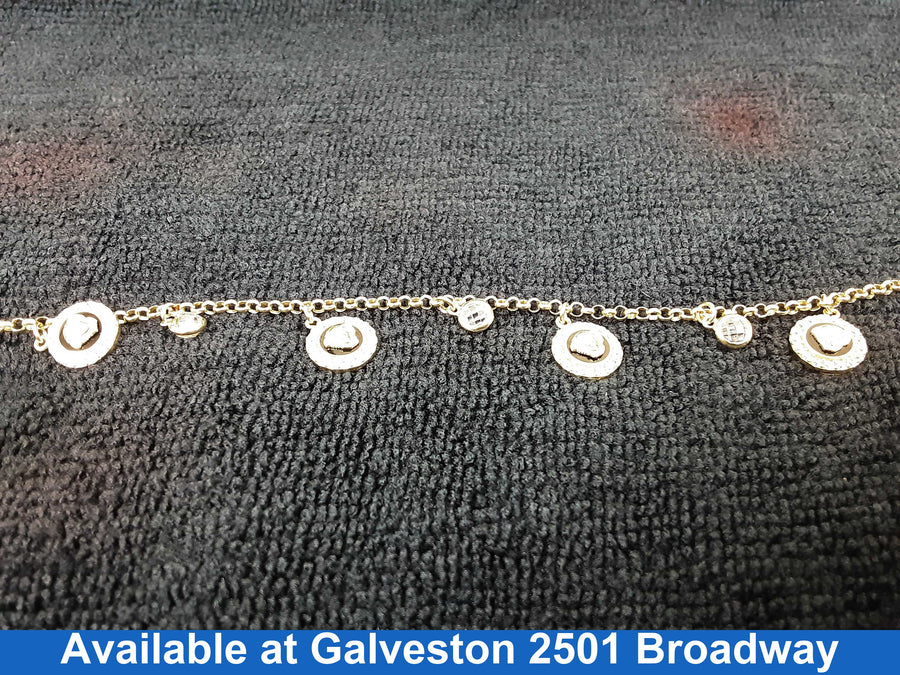 Bracelet - Yellow Gold 14k (.585) 6.6 grams 7 inch