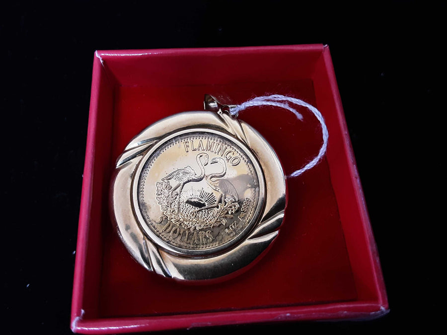 Coin Pendant - Yellow Gold 18k (.750) 11.7 grams