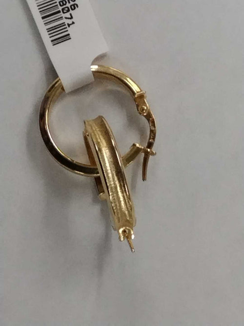 Hoop Earrings - Yellow Gold 14k (.585) 1.7 grams