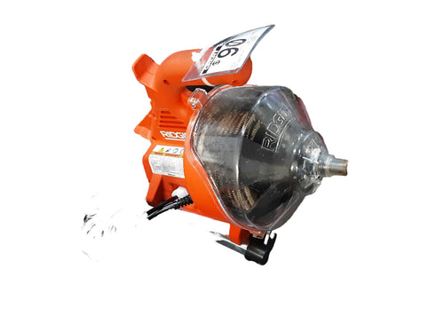 Ridgid Power Clean Orange Electric Drain Snake