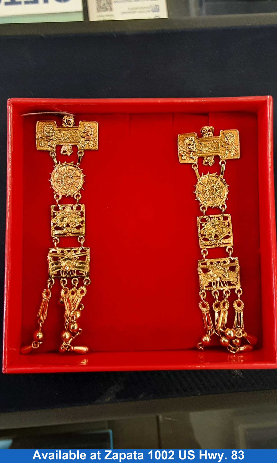 Jacket Earrings - Yellow Gold 14k (.585) 14.1 grams