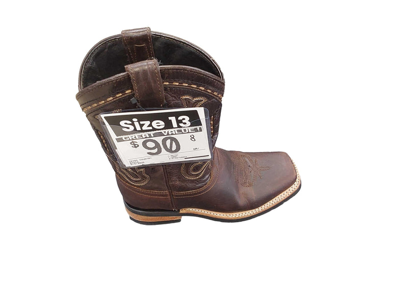 Texas Country H-retro Brown Boots