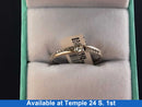 Women's Ring - Solitaire - Silver 1.3 grams Size 6