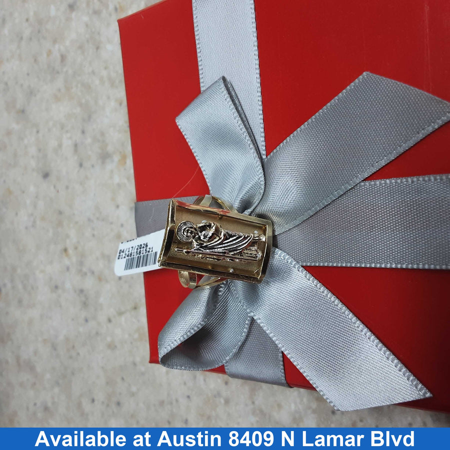 Women's Ring - Yellow Gold 14k (.585) 4.2 grams Size 9