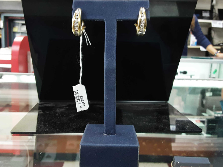 Earrings - Yellow Gold 14k (.585) 5.8 grams