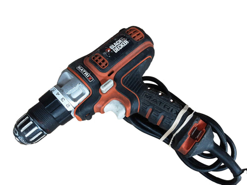 Black & Decker Bdemt Orange Corded Standard Drill