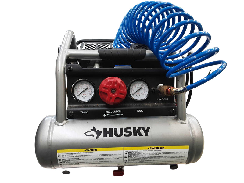 Husky 3300113 Black Electric Compressor