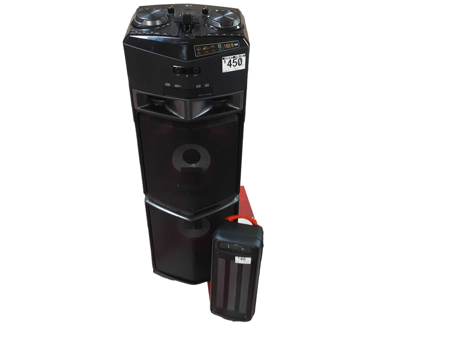 Lg Oj98 Black Floor Speaker