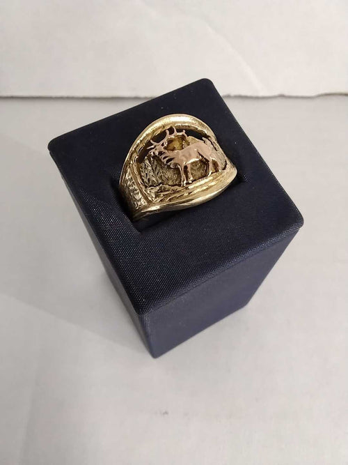 Men's Ring - Yellow Gold 10k (.417) 10.3 grams Size 11