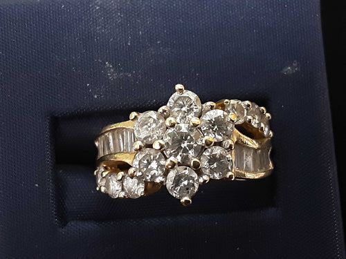 Ring - Wedding Band - Yellow Gold 14k (.585) 6 grams Size 6.5