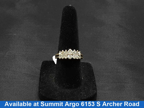 Women's Ring - Yellow Gold 14k (.585) 3.5 grams Size 20