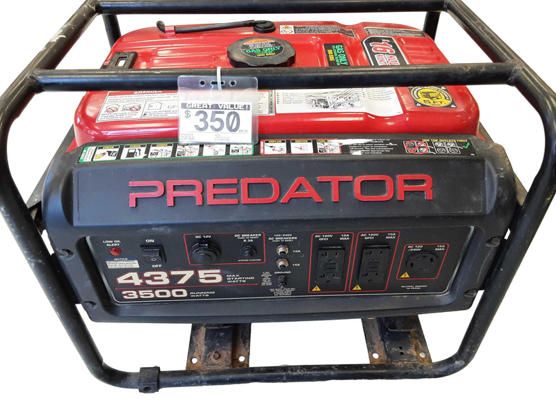 Predator 4375 Red Generator