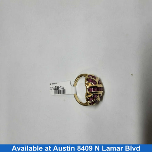 Women's Ring - Yellow Gold 14k (.585) 4.8 grams Size 7.5