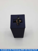 Women's Ring - Solitaire - Yellow Gold 10k (.417) 4.8 grams Size 7.5