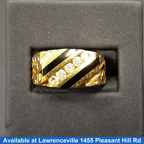 Men's Ring - Yellow Gold 14k (.585) 9.8 grams Size 9