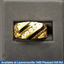 Men's Ring - Yellow Gold 14k (.585) 9.8 grams Size 9