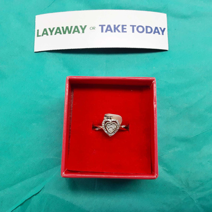 Women's Ring - Yellow Gold 10k (.417) 3 grams Size 6.5