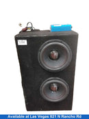 Massive Audio Gtx-154 Black Car Sub-Woofer