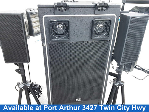 Stagepro 1500 Black Floor Speaker