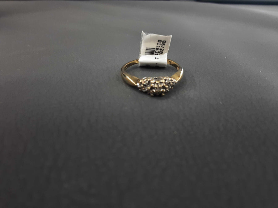Women's Ring - Yellow Gold 10k (.417) 1.8 grams Size 7