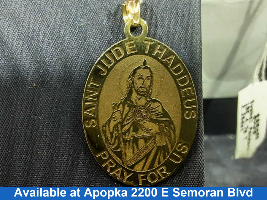 Religious Pendant - Yellow Gold 10k (.417) 2.1 grams