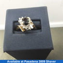 Women's Ring - Yellow Gold 14k (.585) 5.9 grams Size 7.5