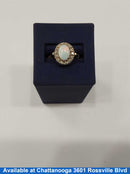 Women's Ring - White Gold 10k (.417) 4.2 grams Size 6.5