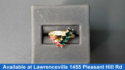 Women's Ring - Yellow Gold 18k (.750) 3.6 grams Size 7