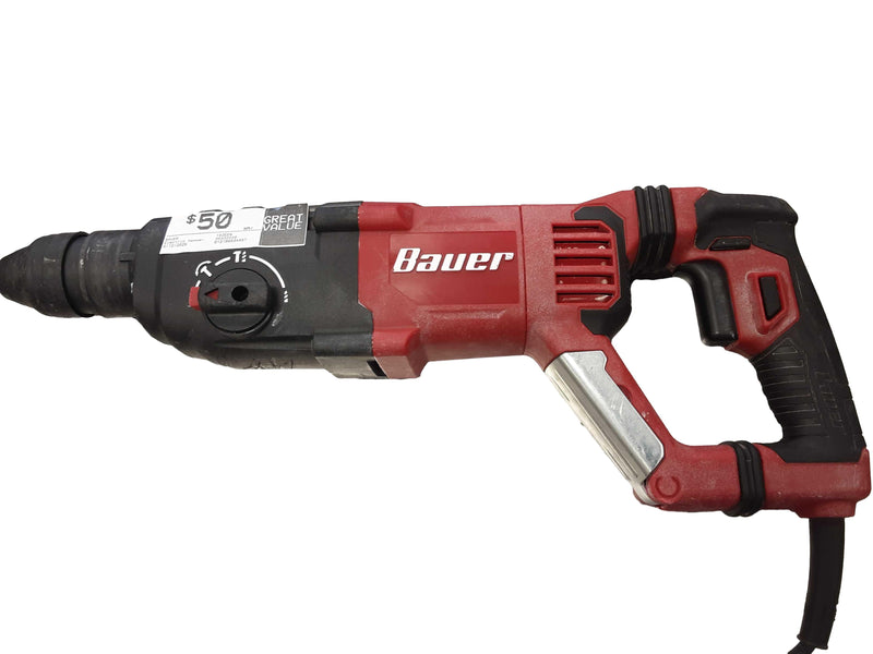 Bauer 142eeb Red Corded Hammer Drill