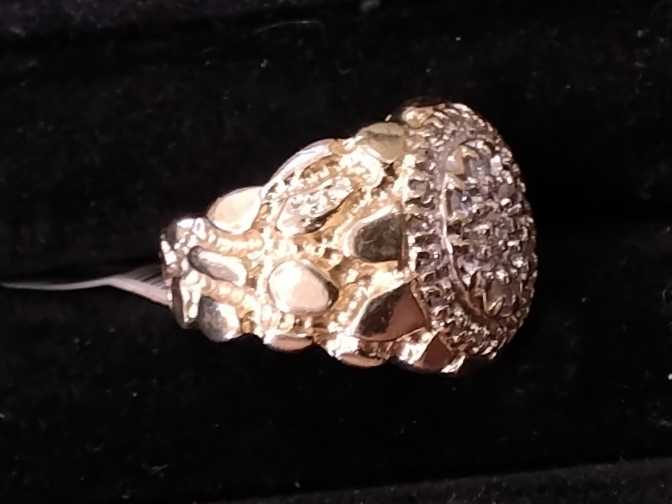 Men's Ring - Yellow Gold 14k (.585) 9.7 grams Size 8