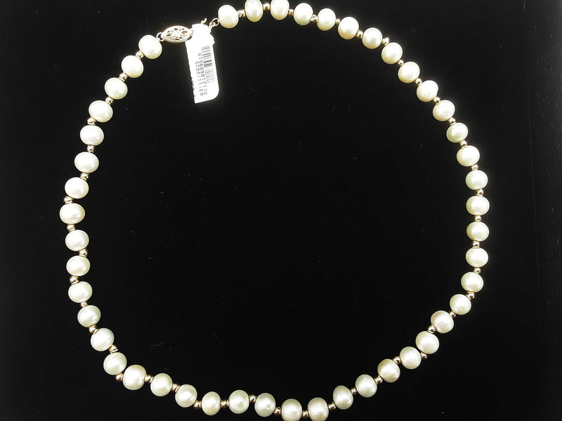 Bead Chain Yellow Gold 14k (.585) 3.2 grams 18 inch