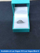 Women's Ring - White Gold 10k (.417) 2.3 grams Size 6.5