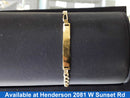 ID Bracelet - Yellow Gold 14k (.585) 5.5 grams 8 inch
