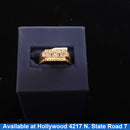Men's Ring - Yellow Gold 10k (.417) 3.9 grams Size 20