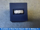 Women's Ring - White Gold 14k (.585) 5.7 grams Size 8.5