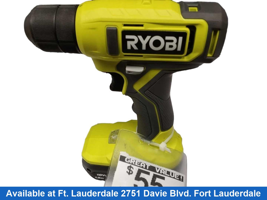 Ryobi Pcl201 Green Cordless Screw Gun