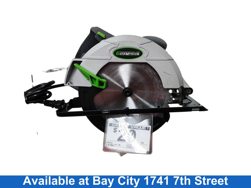 Genesis Gcs130 Gray Corded Circular Saw