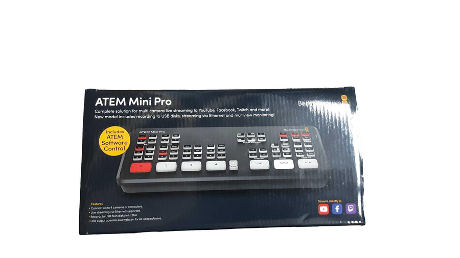Black Magic Design Atem Mini Pro Black Computer Accessory
