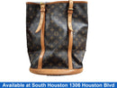 Louis Vuitton Monogram Bucket Brown Purse / Handbag
