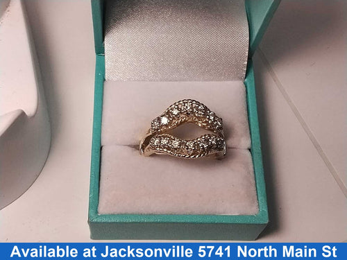 Women's Ring - Yellow Gold 14k (.585) 6.9 grams Size 8