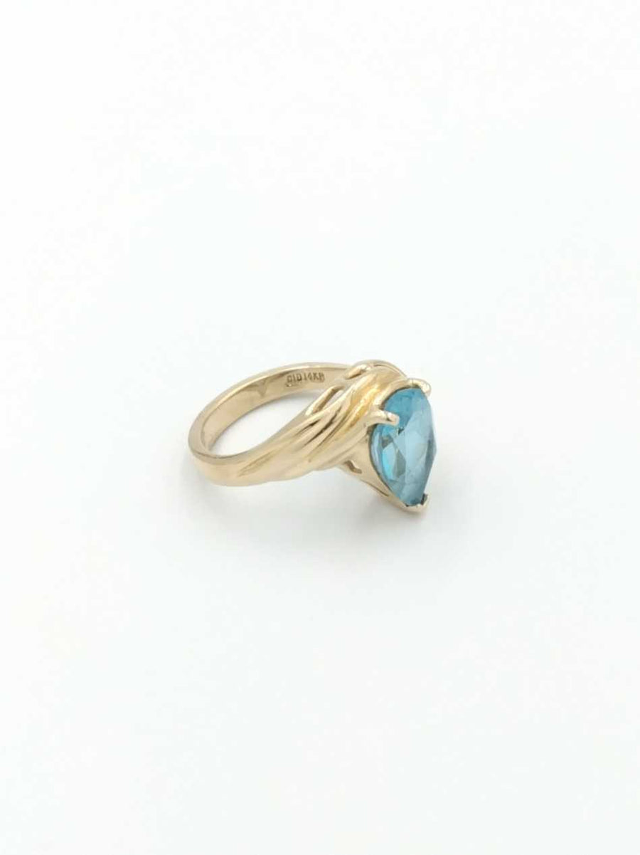 Women's Ring - Yellow Gold 14k (.585) 5.5 grams Size 6.5