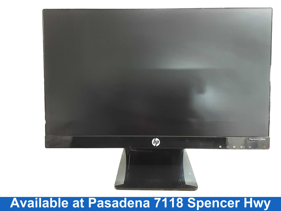 Hp Pavilion 23bw Black Computer Monitor